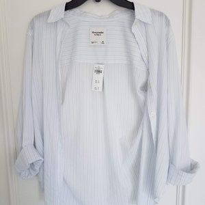 Abercrombie & Fitch Long-Sleeve Resort Shirt - Size M